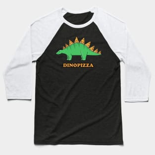 Dinosaurs Pizza Baseball T-Shirt